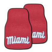 Miami Marlins Front Carpet Car Mat Set - 2 Pieces, 37547