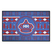 Miami Marlins Holiday Sweater Starter Mat Accent Rug - 19in. x 30in., 37549