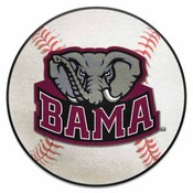 Alabama Baseball Mat 27inch diameter, 3756