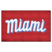 Miami Marlins Ulti-Mat Rug - 5ft. x 8ft., 37562