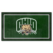 Ohio Bobcats Plush Area Rug, AGS-37750
