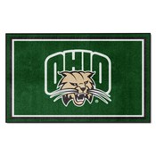 Ohio Bobcats Plush Area Rug, AGS-37750