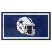 Dallas Cowboys Plush Area Rug - Cowboys Alternate Helmet Logo, AGS-38076