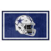 Dallas Cowboys Plush Area Rug - Cowboys Alternate Helmet Logo, AGS-38076