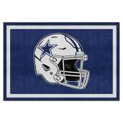 Dallas Cowboys Plush Area Rug - Cowboys Alternate Helmet Logo, AGS-38076