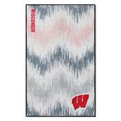 Wisconsin Badgers4ft. x 6ft. Plush Area Rug, 38218