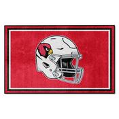Arizona Cardinals Plush Area Rug - Red, AGS-38222