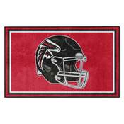 Atlanta Falcons Plush Area Rug - Red, AGS-38228