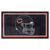 Chicago Bears Plush Area Rug - Navy, AGS-38242