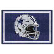 Dallas Cowboys Plush Area Rug - Cowboys Helmet Logo, AGS-38254