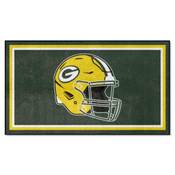 Green Bay Packers Plush Area Rug - Green, AGS-38266