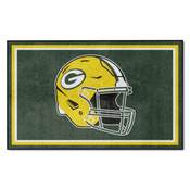 Green Bay Packers Plush Area Rug - Green, AGS-38266