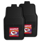 Kansas City Chiefs Super Bowl LVII 2-pc Vinyl Car Mat Set, 38392