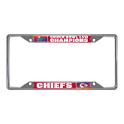 Kansas City Chiefs Super Bowl LVII License Plate Frame, 38400