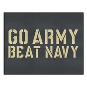 House Divided - Army West Point / Naval Academy House Divided Rug - 34 in. x 42.5 in., 39068