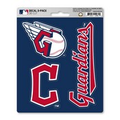 Cleveland Guardians 3 Piece Decal Sticker Set, 39303
