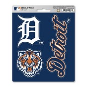 Detroit Tigers 3 Piece Decal Sticker Set, 39310