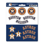 Houston Astros 12 Count Mini Decal Sticker Pack, 39314