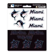 Miami Marlins 12 Count Mini Decal Sticker Pack, 39326