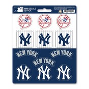 New York Yankees 12 Count Mini Decal Sticker Pack, 39338