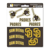 San Diego Padres 12 Count Mini Decal Sticker Pack, 39351