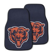 Chicago Bears Front Carpet Car Mat Set - 2 Pieces, 39970