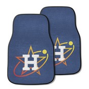 Houston Astros Front Carpet Car Mat Set - 2 Pieces, 40602