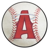 Los Angeles Angels Baseball Rug - 27in. Diameter, 40658
