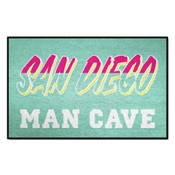 San Diego Padres Man Cave Starter Mat Accent Rug - 19in. x 30in., 40666