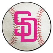 San Diego Padres Baseball Rug - 27in. Diameter, 40997