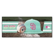 San Diego Padres Baseball Runner Rug - 30in. x 72in., 40998