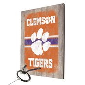 Clemson Hook and Ring Toss Game - 11in x 8in x .25 in, 43976