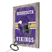 Minnesota Vikings Hook and Ring Toss Game - 11in x 8in x .25 in, 44356