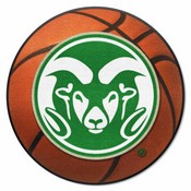 Colorado State Basketball Mat 27" diameter, 4979