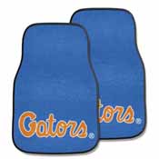 Florida Gators 2-piece Carpeted Car Mats 17"x27", 5098