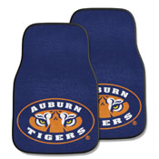Auburn Tigers 2-piece Carpeted Car Mats 17"x27", 5144