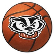 Wisconsin Basketball Mat 27" diameter, 5178