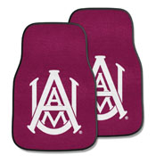 Alabama A&M 2-pc Printed Carpet Car Mats 17"x27", 5181