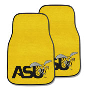 Alabama State 2-piece Carpeted Car Mats 17"x27", 5182