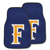 Cal State - Fullerton 2-piece Carpeted Car Mats 17"x27", 5201