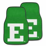 Eastern Michigan 2-piece Carpeted Car Mats 17"x27", 5229