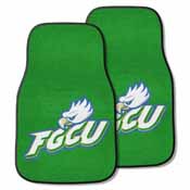 Florida Gulf Coast 2-piece Carpeted Car Mats 17"x27", 5235