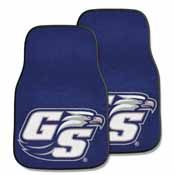 Georgia Southern 2-piece Carpeted Car Mats 17"x27", 5245