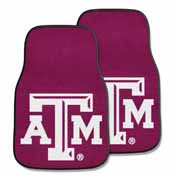 Texas A&M 2-piece Carpeted Car Mats 17"x27", 5327