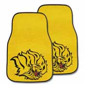 UAPB 2-piece Carpeted Car Mats 17"x27", 5437