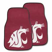 Washington State 2-piece Carpeted Car Mats 17"x27", 5509