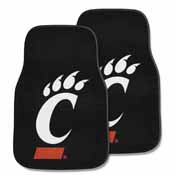 Cincinnati 2-piece Carpeted Car Mats 17"x27", 5643