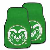 Colorado State 2-piece Carpeted Car Mats 17"x27", 5644