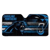 NFL - Carolina Panthers Auto Shade 59" x 29.5" - Primary Logo, Alternate Logo and Wordmark, 60046