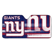 NFL - New York Giants Auto Shade 59" x 29.5" - Primary Logo, Alternate Logo and Wordmark, 60064